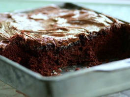 Bolo de Chocolate negro com leite condensado