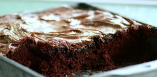 Bolo de Chocolate negro com leite condensado
