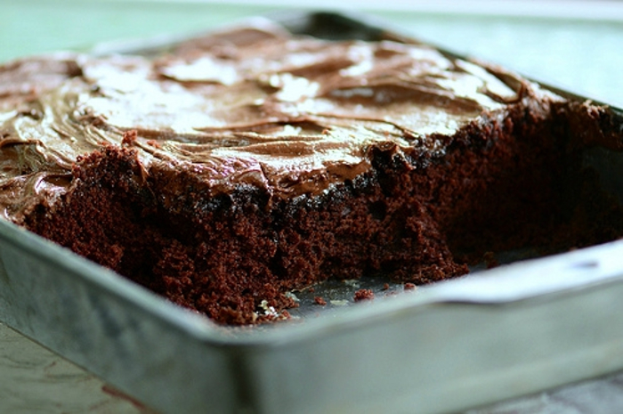 Bolo de Chocolate negro com leite condensado