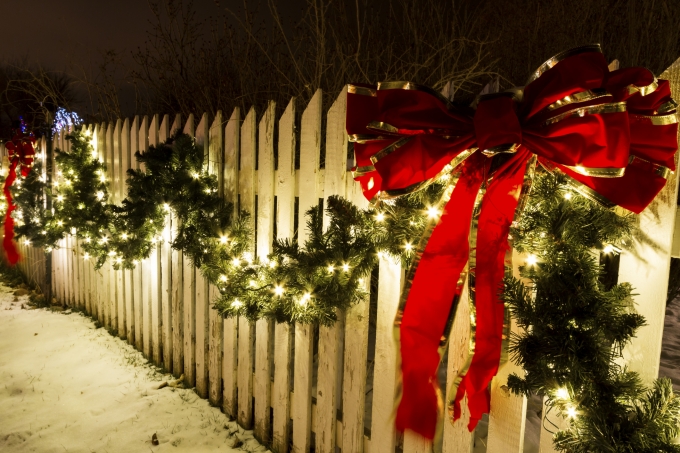 Decoração de Natal para jardins