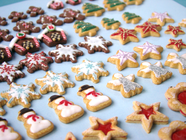 Biscoitos de Natal de manteiga simples - Mulher Portuguesa Biscoitos de Natal de manteiga simples - Mulher Portuguesa