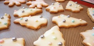 Receita de Bolachinhas de Natal de Gengibre e Canela.