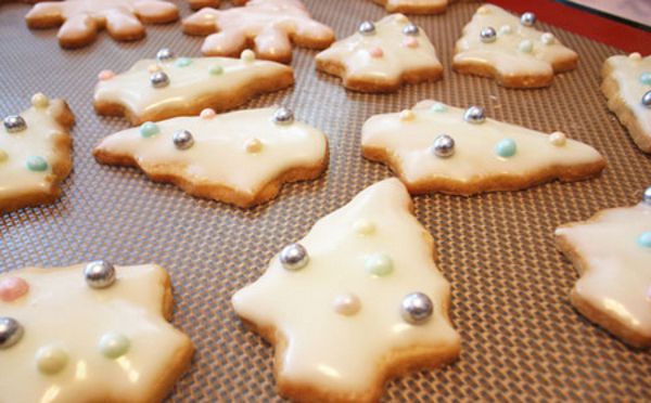 Receita de Bolachinhas de Natal de Gengibre e Canela.