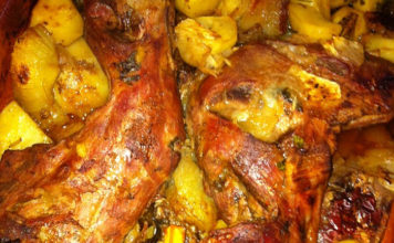 Receita de cabrito assado no forno à padeiro