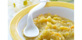 Receita de Creme de Pinhão para bebé