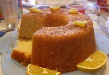 Receita de Bolo de Laranja humido