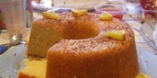 Receita de Bolo de Laranja humido