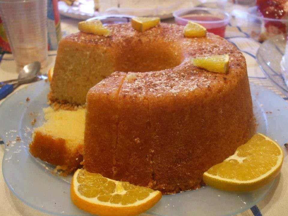 Receita de Bolo de Laranja humido