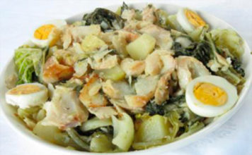 Receita de Roupa Velha de Bacalhau