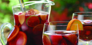 Receita de Sangria tradicional portuguesa de vinho tinto