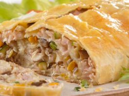 Receita de Strudel de frango