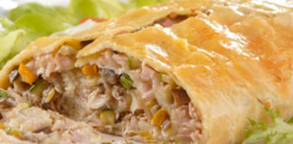 Receita de Strudel de frango