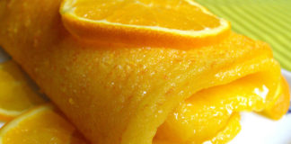Receita de torta de laranja húmida