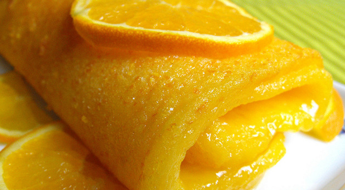 Receita de torta de laranja húmida