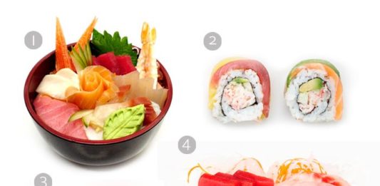Conheça os tipos de sushi