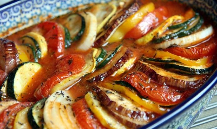 Receita de ratatouille gratinado