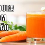 Receita de sumo detox de cenoura e limão