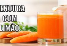 Receita de sumo detox de cenoura e limão