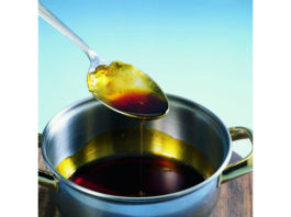 Açúcar em ponto de caramelo