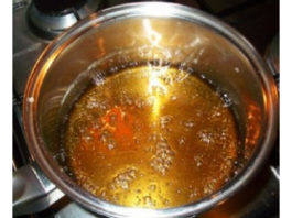 Açúcar em ponto de rebuçado