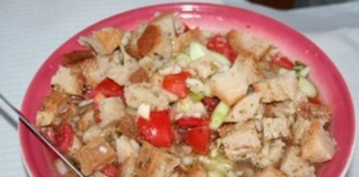 Receita de gaspacho á alentejana