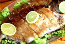 Receita de assado de peixe de rio