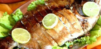 Receita de assado de peixe de rio
