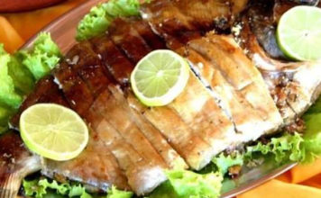 Receita de assado de peixe de rio