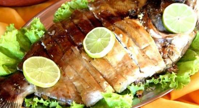 Receita de assado de peixe de rio