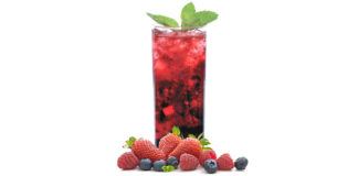 Sangria de frutos vermelhos