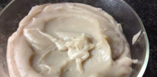 Receita de puré de castanhas