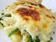 Bacalhau com espinafres gratinado no forno Receita de Bacalhau com espinafres gratinado