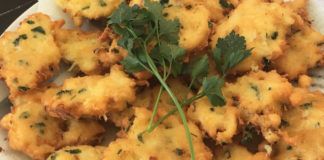 Receita de pataniscas de bacalhau
