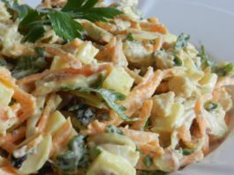 Receita de salada de salpicão de frango tradicional