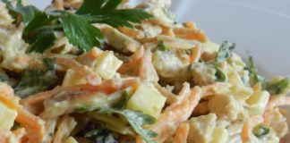 Receita de salada de salpicão de frango tradicional