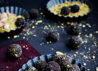 Receita de trufas de chocolate