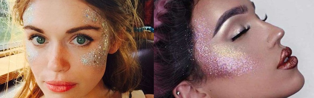 Tendências de maquilhagem de Carnaval 2019 - glitter