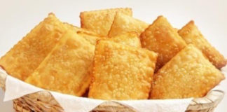 Receita de massa de pastel de feira
