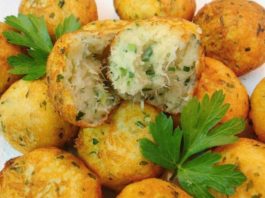 Receita de pastéis de bacalhau