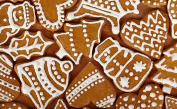 Receita de bolachas de Natal com gengibre e canela