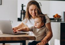 Como trabalhar em teletrabalho com filhos