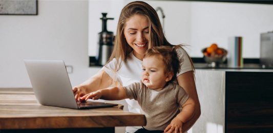 Como trabalhar em teletrabalho com filhos