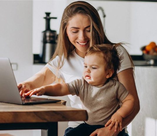 Como trabalhar em teletrabalho com filhos