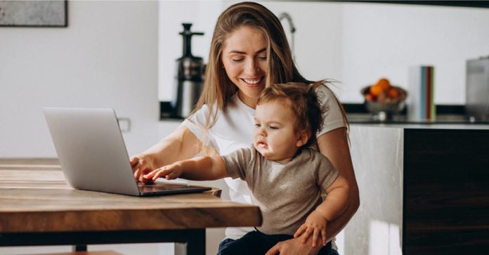 Como trabalhar em teletrabalho com filhos