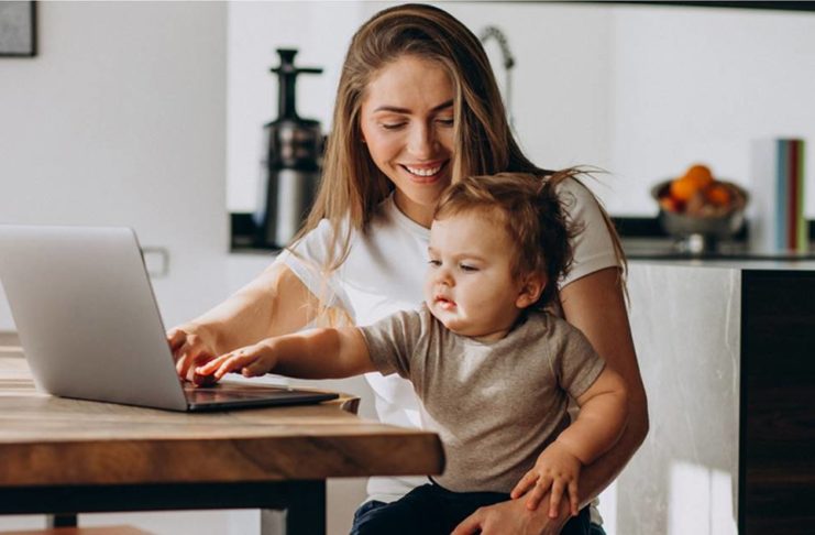 Como trabalhar em teletrabalho com filhos